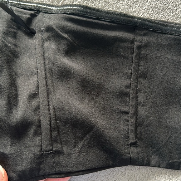 Chicwish | Womens Black Strapless Twisted Sweet Knot Bustier Top - Size S - Picture 9 of 12